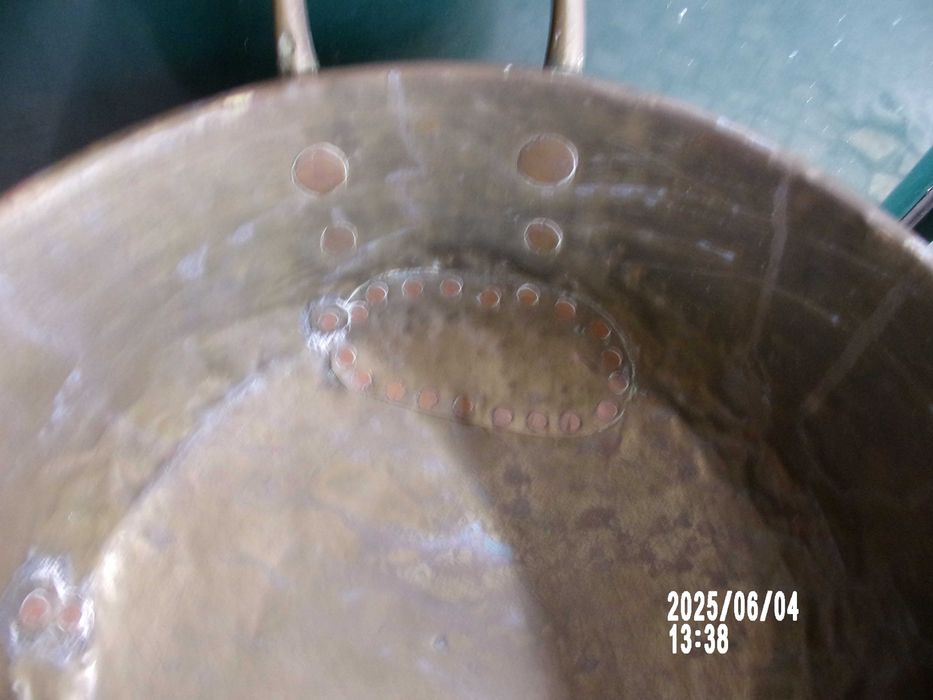 Tachos/alguidares de cobre antigos