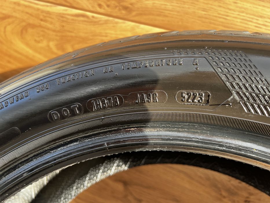 Opony letnie GOODYEAR Eagle F1 Asymmetric 5 225/50/18 jak NOWE DOT5223