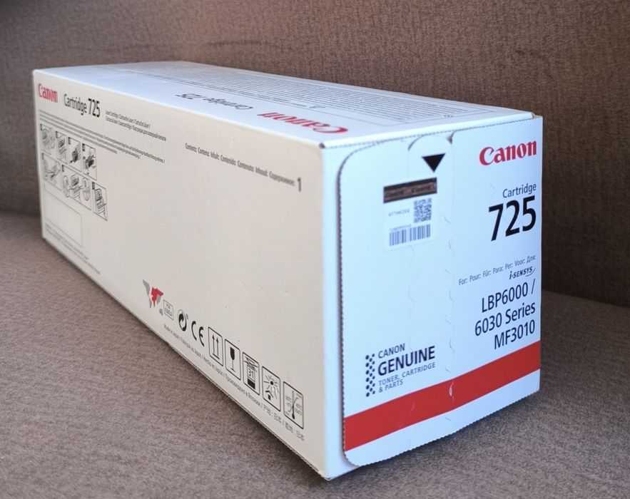 Cartridge 725 Toner Wkład do drukarki Oryginalny