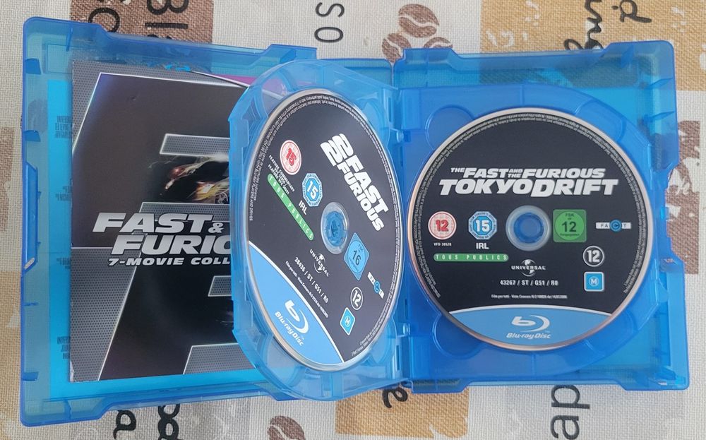 Coletânea Velocidade Furiosa Bluray