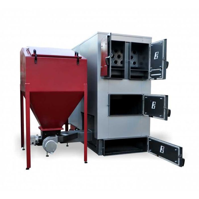 Kocioł Piec z podajnkiem na ekogroszek 150 kW 1700m2 5 klasa