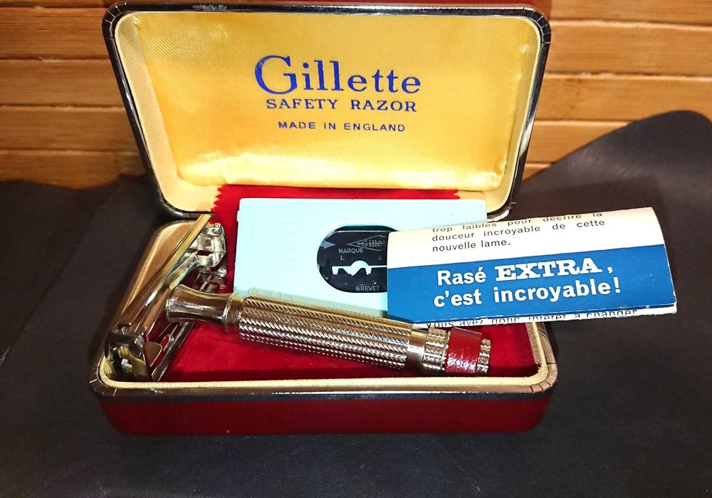 Станок для гоління Gillette. 60-ті р. ХХ ст. Колекційний стан!