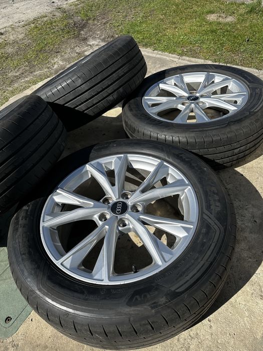 Диски R18 5/112 +Літні Шини Audi Q3 all-road R8 SQ2 Skoda Kodiaq