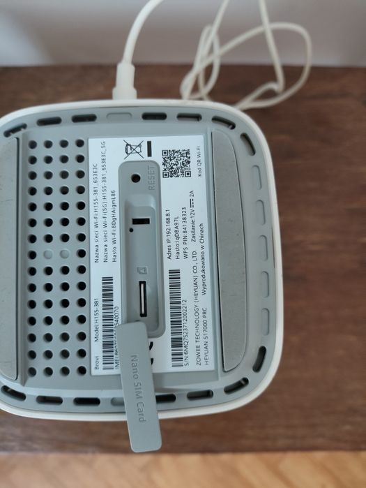Brovi H155-3815G CPE- router 5G Wi-Fi6 bez simlocka