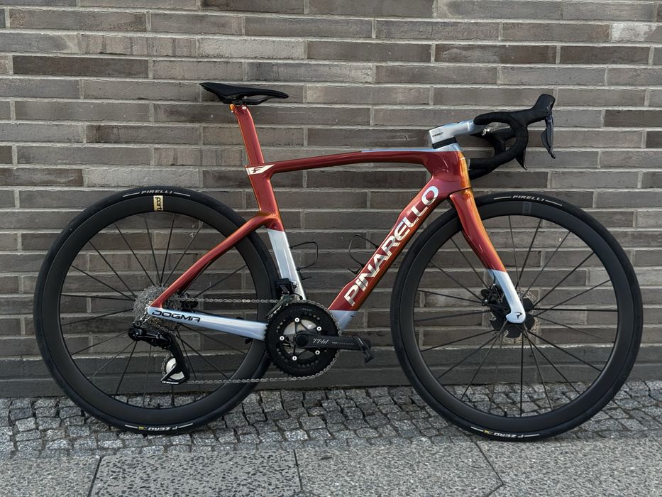 Pinarello Dogma F MyWay Custom Shimano Dura Ace Di2 THM Clavicula SE CeramicSpeed Powermeter 53 M 54 Disc S-Works Tarmac Partington MKII FVAT 23% M