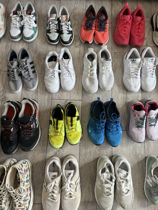 Buty damskie meskie mix do odsprzedaży bulk