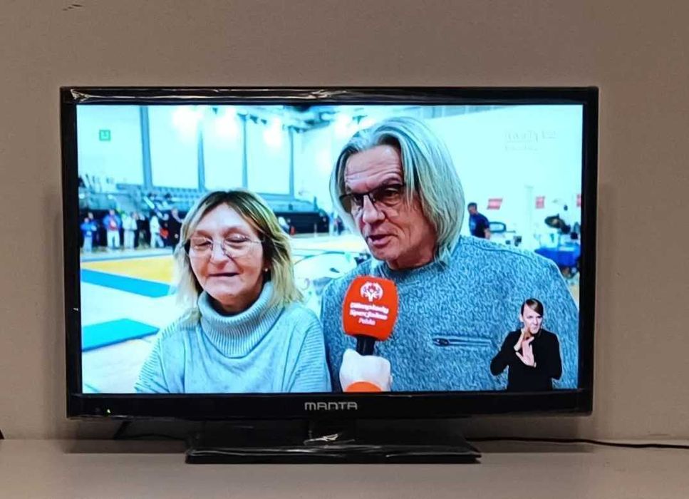 Telewizor 22 cale DVB-T2/HEVC FHD 12V Manta 22LFN123D do ZK Kamper