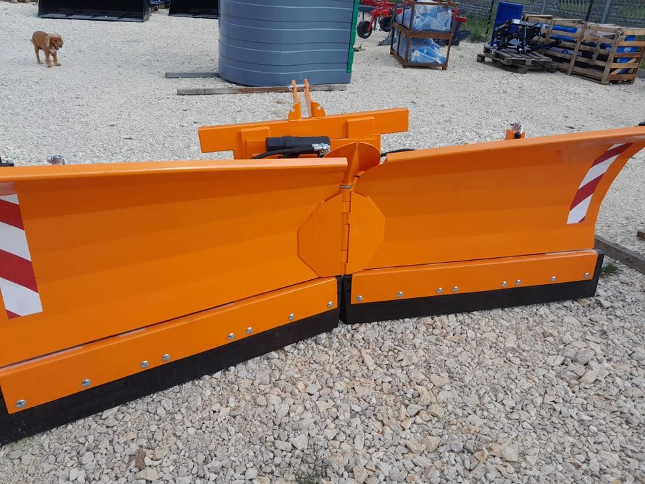 Nowy solidny pług do śniegu hydrauliczny strzałka 2.7 m euro/tuz