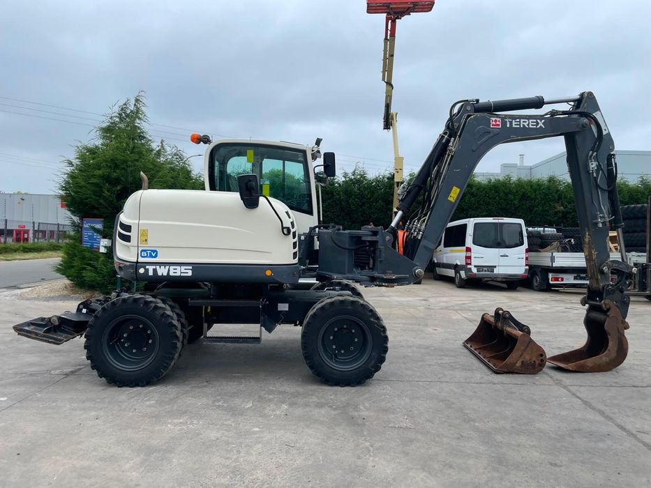 Terex TW85 колісний Екскаватор