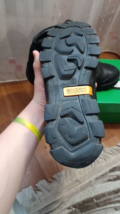 Мужские ботинки shark b-153 кожа