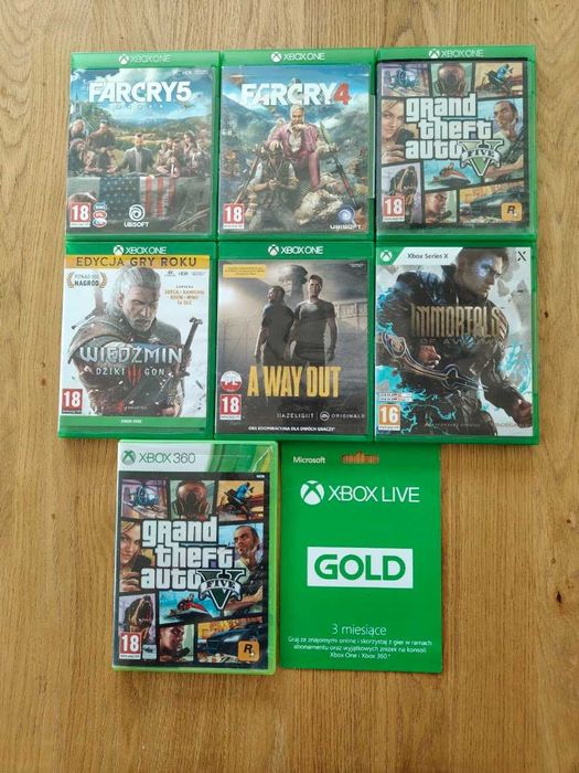 Gry Xbox One S X Series Forza NBA Minecraft GTA FC 26