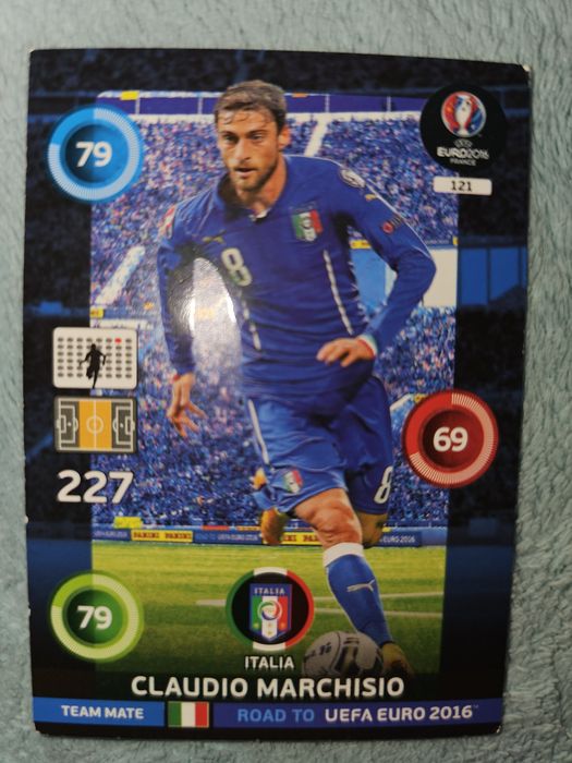 Karta piłkarska 121 Claudio Marchisio
