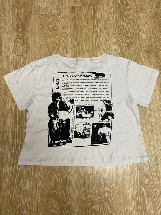 enfants riches deprimes a public apology tee ерд футболка
