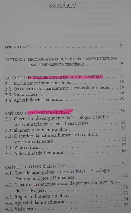 Psicologia da Educação de Iris Barbosa Goulart