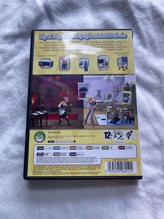 The Sims 2 - młodzieżowy styl - akcesoria