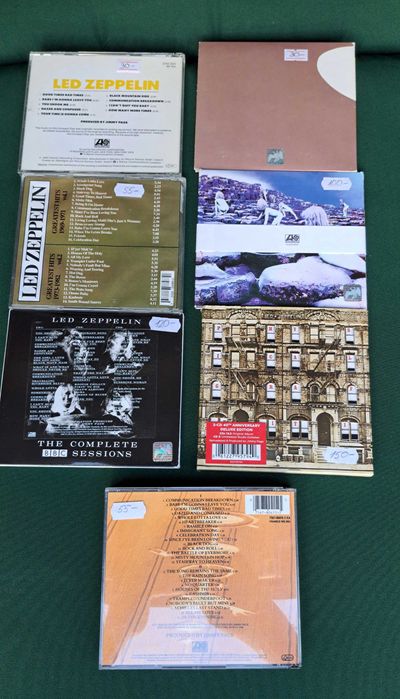 Płyty  CD Led Zeppelin .