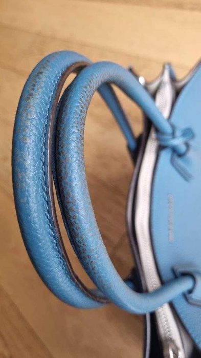 MICHAEL KORS torebka torba skórzana oryginał damska turkusowa