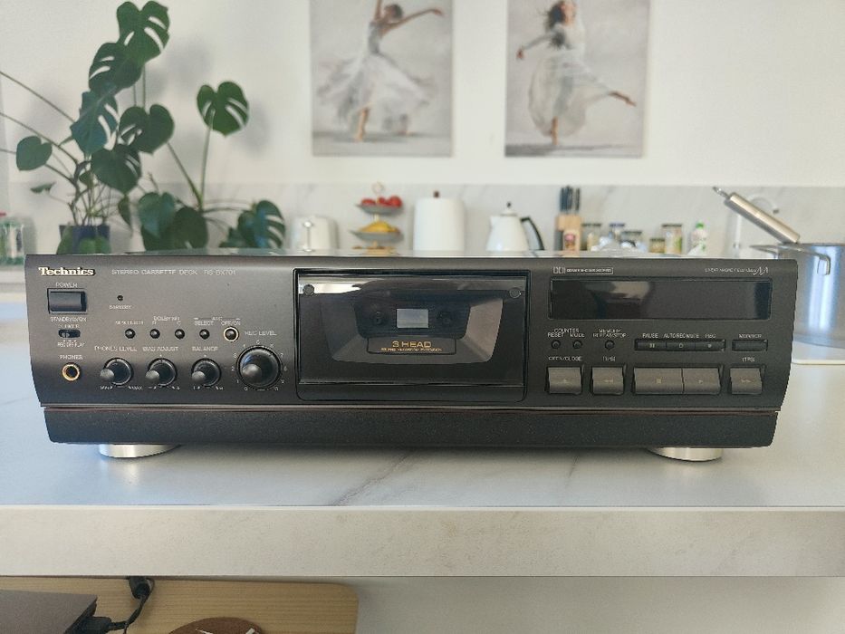 Technics RS-BX701 – 3 Head, Dolby HX Pro – stan bardzo dobry, 100% sprawny