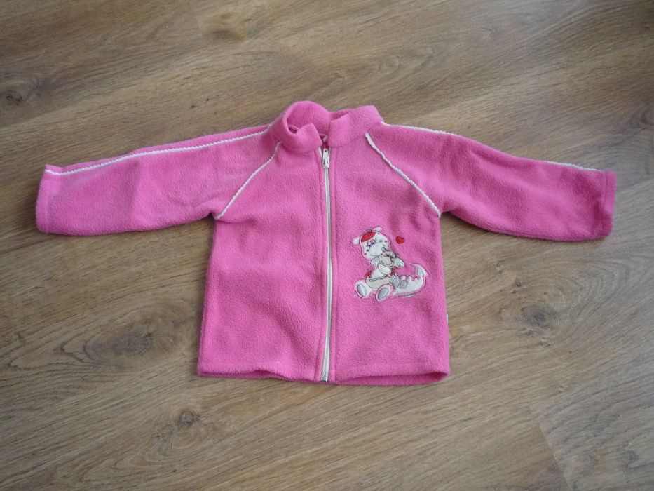 Polarowy dres dla dziewczynki