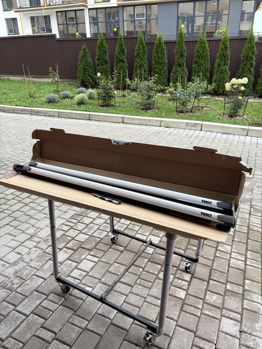 Висуваючі Thule Slidebar EVO 891 127 см поперечини туле багажник
