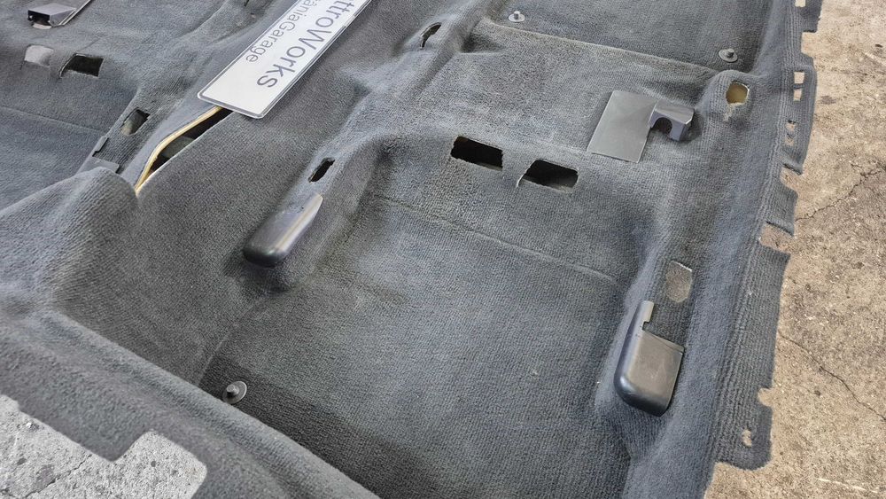 Alcatifa Preta Audi A4 B6 B7 8E Original OEM + Tapetes Audi Exclusive Originais