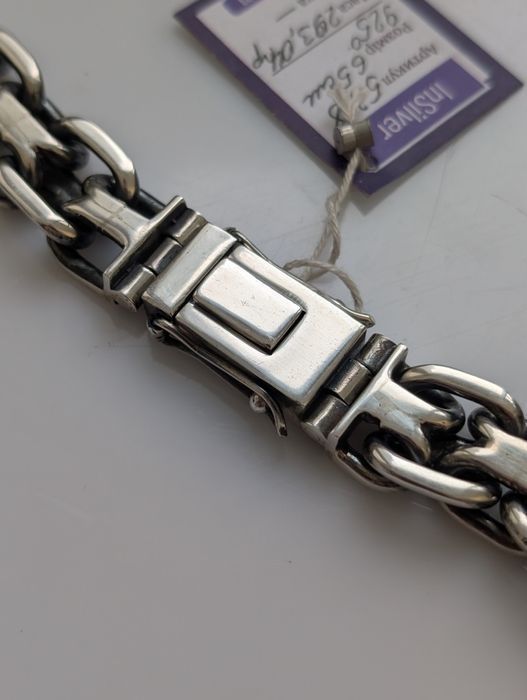 Срібний ланцюжок 300г чоловічий  мужская серебряная цепочка 925