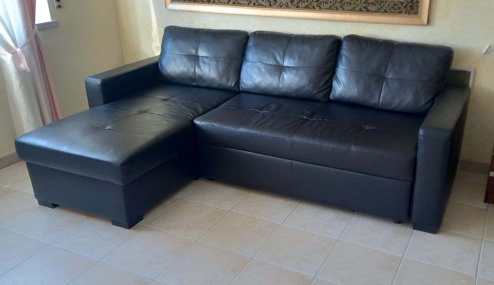 Venda sofa em pele sintética