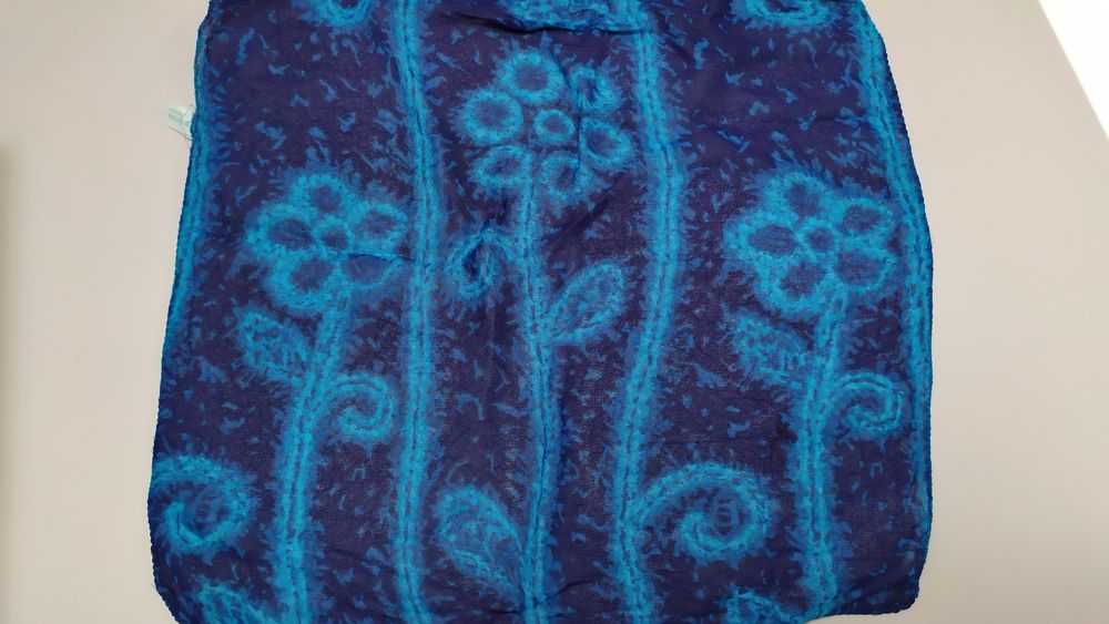 Chustka mała niebieska