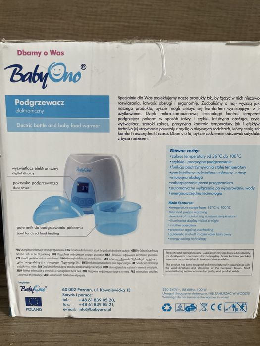 Podgrzewacz Babyone 2w1