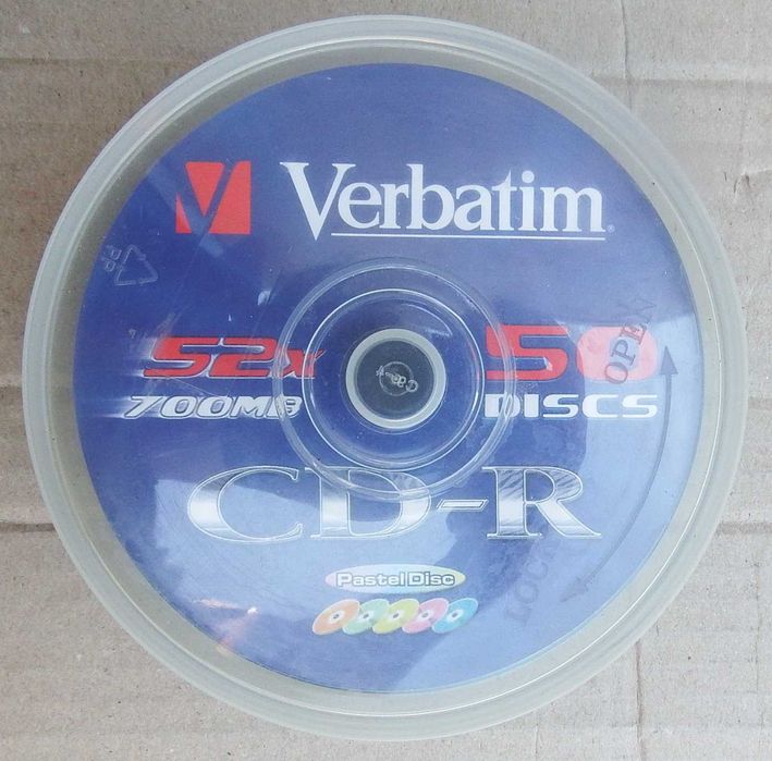 Verbatim Pastel Disc  Pastel 52х(Taiyo Yuden Company Made in Japan)