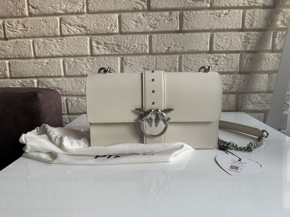 Pinko torebka biała white