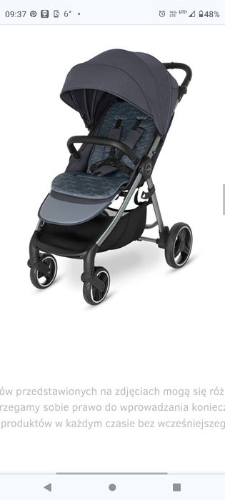 Wózek spacerowy baby design wave spacerówka