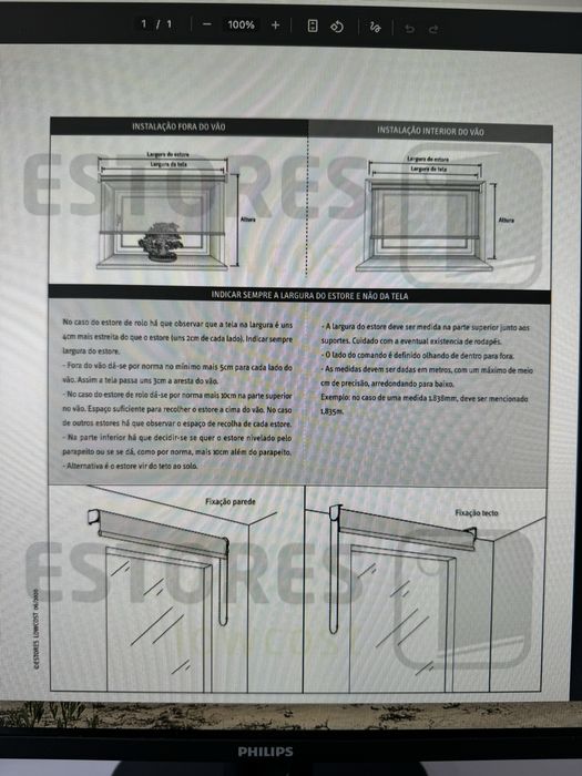 Estores rolo translucidos