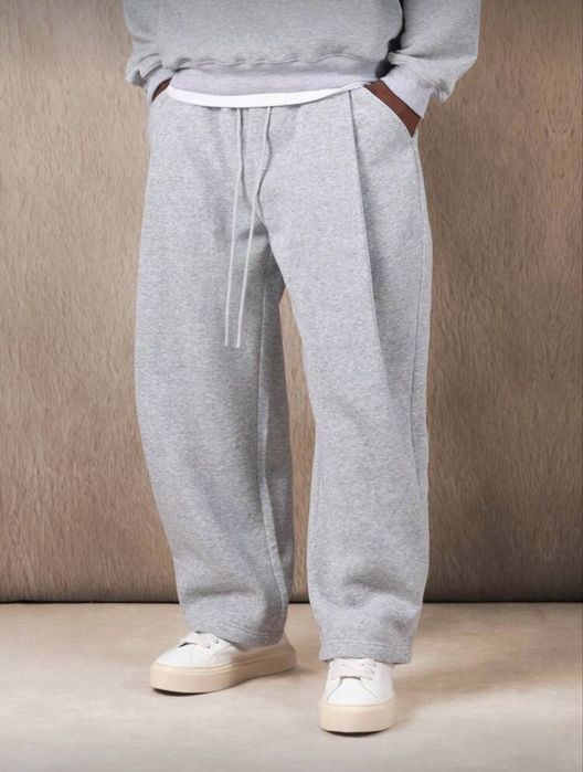 Широкі сірі штани