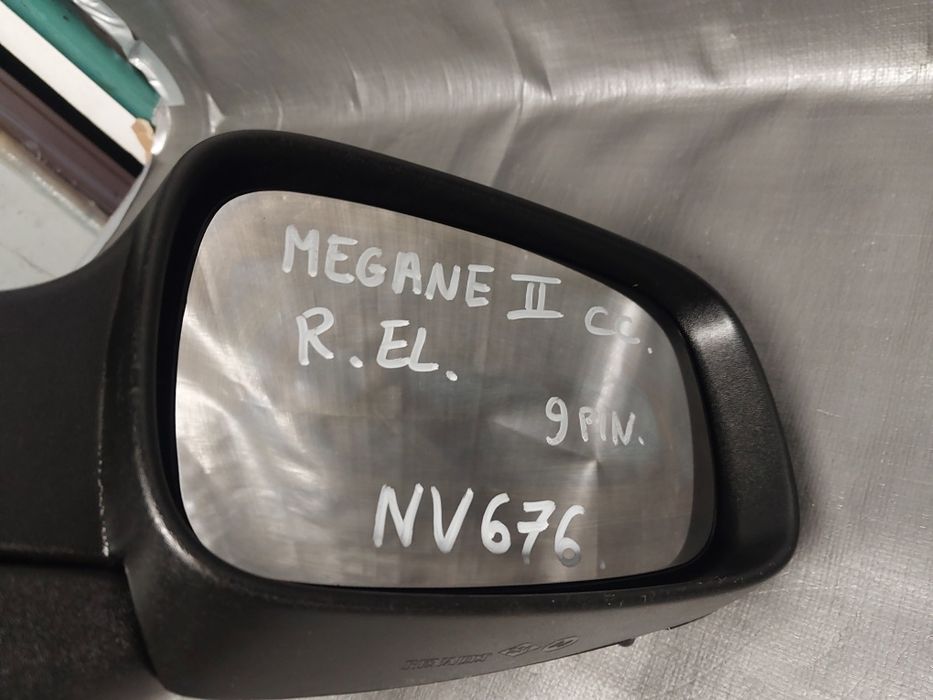 MEGANE II CC lusterko PRAWE 9 PIN NV676 cabrio karman