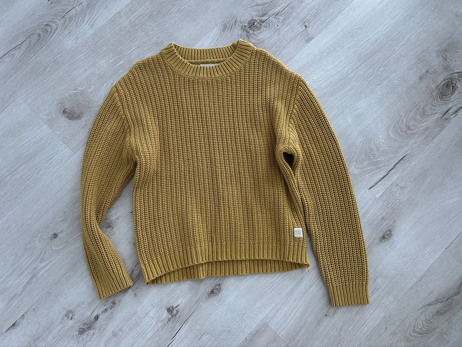 Mudztardowy sweterek Reserved 152