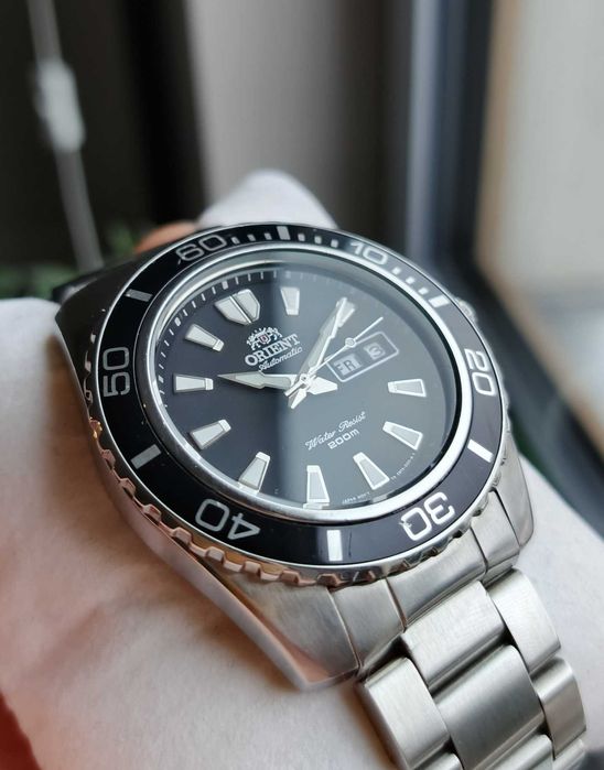 Zegarek Orient Mako XL (Big Mako) Automatic diver automatyczny czarny