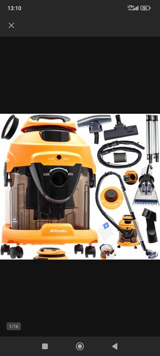 ODKURZACZ PIORĄCY Wąska Ssawka Tapicerki Dywanów Hartmann Fi