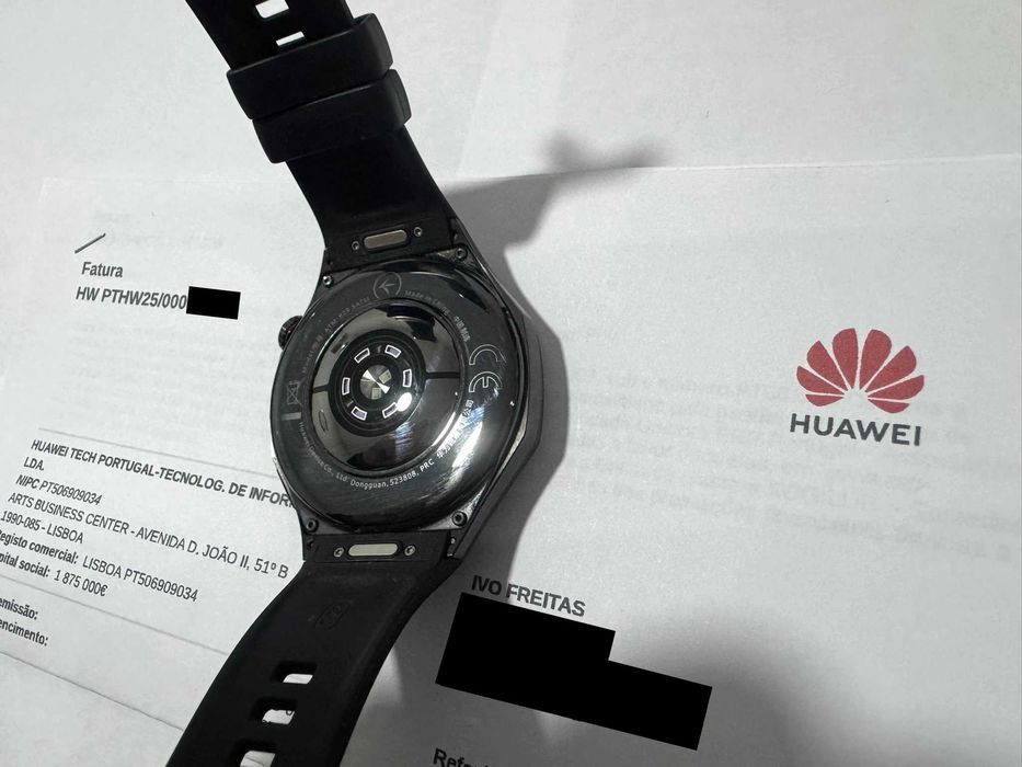 Smartwatch Huawei GT 6 Pro 46mm Preto/Titânio - Excelente c/ Garantia