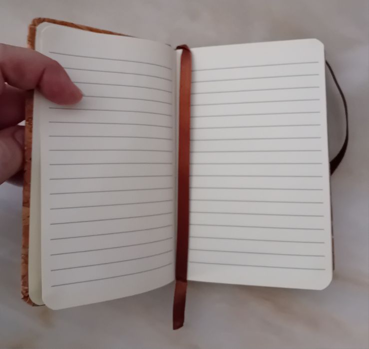 Bloco de linhas Nova de cortiça