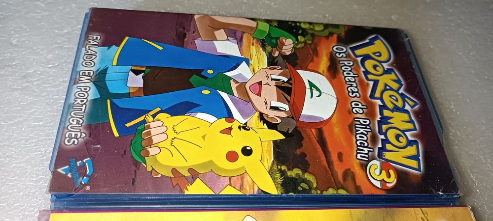Pokémon 3 Antigas cassetes VHS 10 EUR unidade