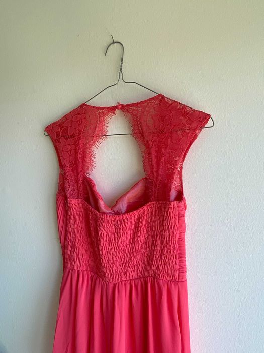 Vestido Pretty Bunnies, Coral