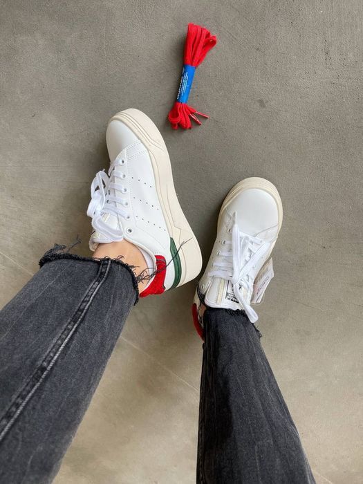 АНОНС! Adidas Stan Smith Bonega 36 37 38 39 40 адідас стен сміт білі адіки