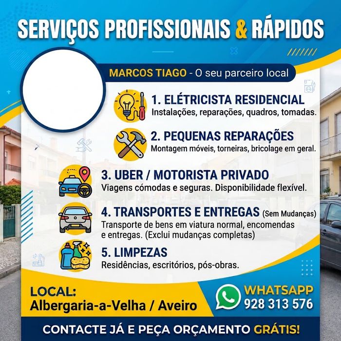 Prestação de Serviços úteis diários