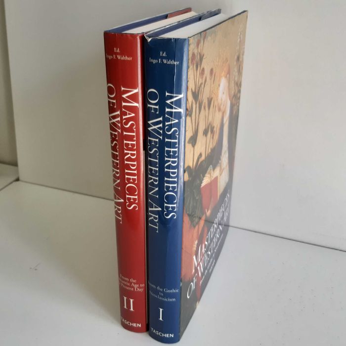 2 Livros Grandes Masterpieces of Western Art - Taschen