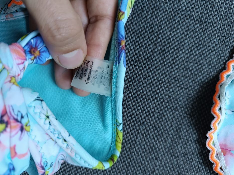 Strój kąpielowy jednoczęściowy r. 9-10 lat / 134-140 cm