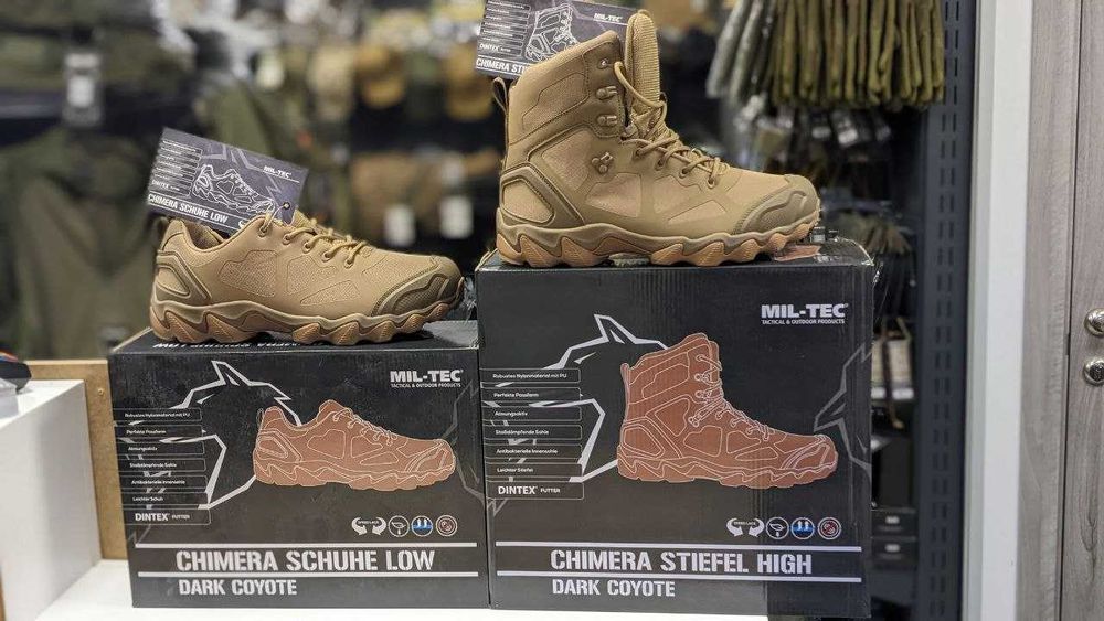 Тактичні черевики Mil-Tec Берці польові штурмові з мембраною Німеччина