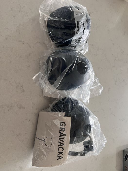 Candeeiros ikea GRAVACKA novos