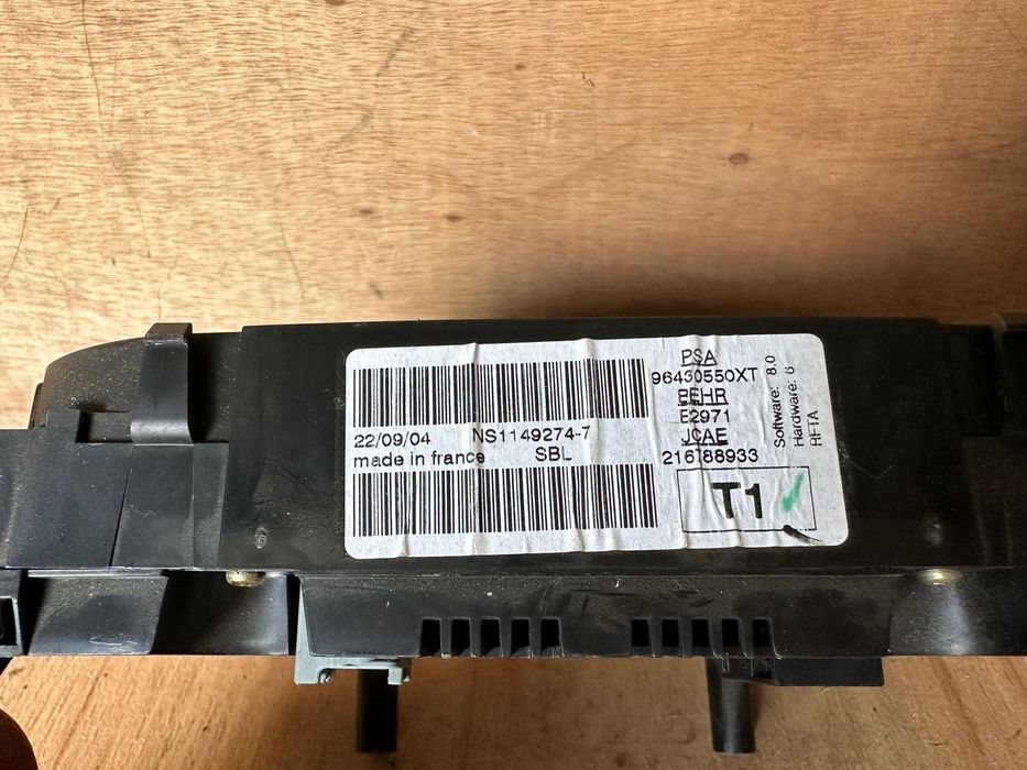 Climatronic Peugeot 206 \ 96430.550XT