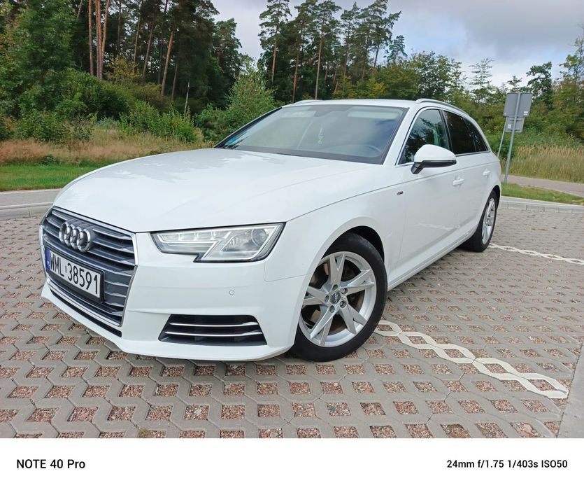 Audi A4 Avant A4 b9 2.0 Cr.Led Ambient Bezwypadkowy w 100% w Oryginale Prywatnie.